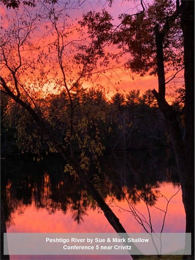 Preshtigo River by Sue an Mark Shallow