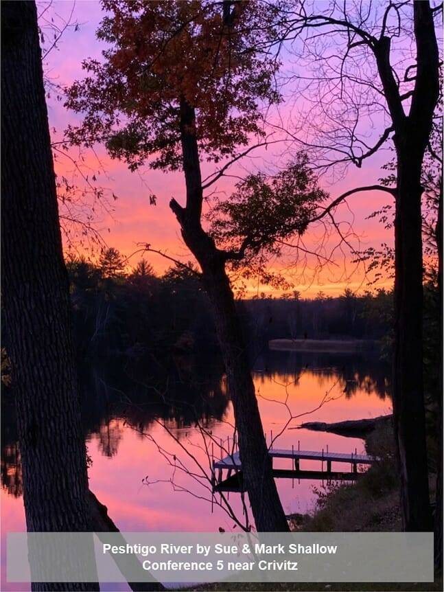 Peshtigo River by Sue and Mark Shallow