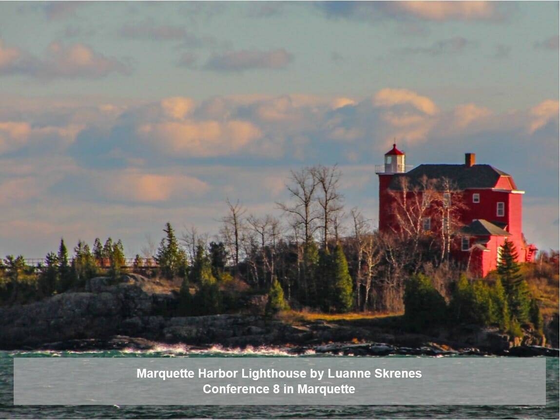 Marquette Harbor Lighthouse by Luanne Skrenes