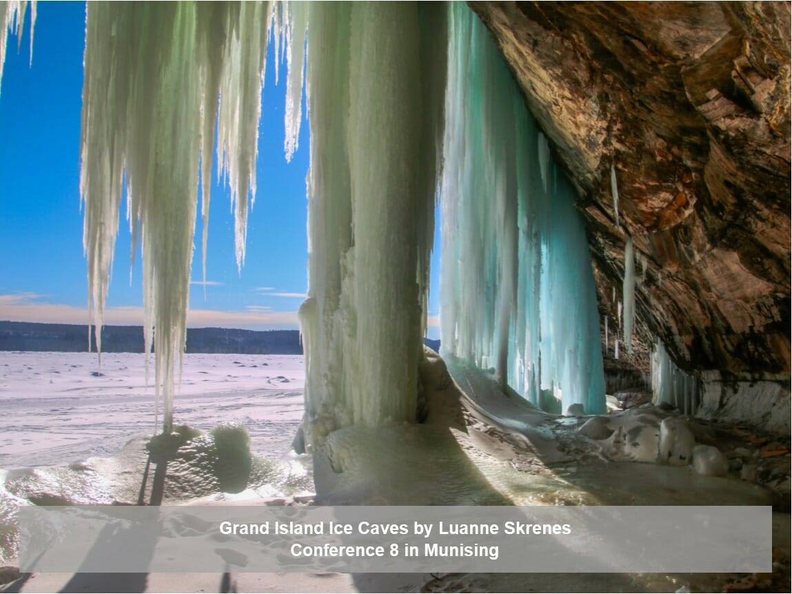 Grand Island Ice Caves by Luanne Skrenes
